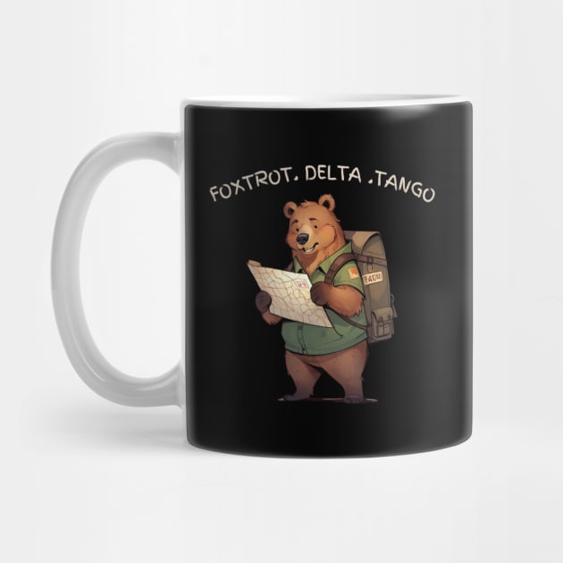 FDT Resist Bear, Anti Trump, National Parks Forest Service - Foxtrot Delta Tango by Creatifly Graphic Tees